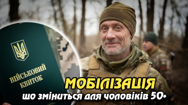 Мобілізація до 5 листопада 2025 року: що зміниться для чоловіків 50+. Укрінфопрес.