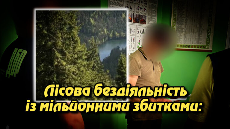 Лісова бездіяльність із мільйонними збитками: ДБР передало до суду справу майстра лісу із Закарпаття. Укрінфопрес.